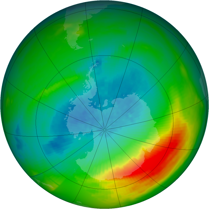 Ozone Map 1979-10-04